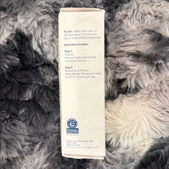 NWT CeraVe Therapeutic Hand Cream with Hyaluronic Acid & Ceremides - Picture 7 of 12
